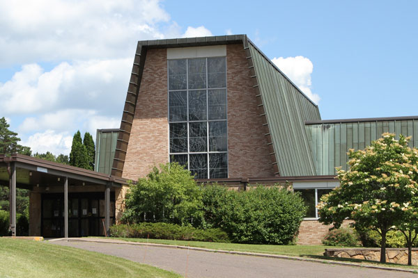 Zion Lutheran Church from outside.